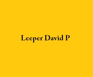Leeper David P